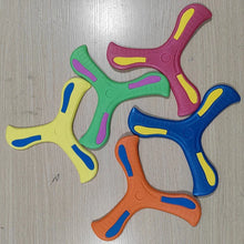 Load image into Gallery viewer, Children Outdoor Sport Flying Disc Soft EVA Touching Boomerang Return Dart Hand Throw Spinner Parent-Child Interactive Game Toys
