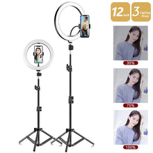 Load image into Gallery viewer, 26cm LED Selfie Ring Lamp Photographic Selfie Ring Lighting
