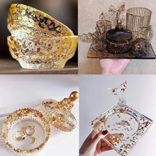 Load image into Gallery viewer, 100 Sheets Gold Leaf Paper - DIY Art, Craft, &amp; Decoration Kit

