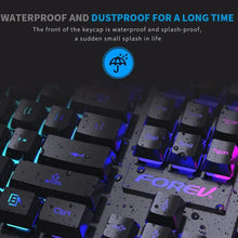Load image into Gallery viewer, 104 key Backlit Mechanical Keyboard Wired Gaming Keyboard waterproof Luminous keyboard And Mouse Set for Gamer PC Laptop Office
