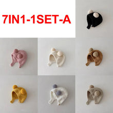 Load image into Gallery viewer, Cute Winter Kids Hats for Girls &amp; Boys Soft Wool Fleece Ear Protection
