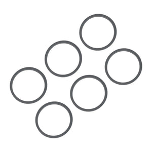 6 Pack Water Bottle Seal Replacement for Owala FreeSip, Silicone Lid Seal O-Ring Replacement Sealing Rings Kitchen Accessories
