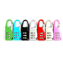 Load image into Gallery viewer, Mini Dial Digits Code Number Password Combination Padlock Safety Travel Security Lock for Luggage Lock Padlock Gym
