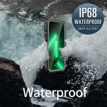 Load image into Gallery viewer, Waterproof Case For iPhone 14 Pro Max 14 Pro iPhone 13 Pro Max Protector Full Body Protective Dustproof Magnetic Phone Case Waterproof 360 Degree All-Round Protection with Built-in Screen Protector Outdoor Transparent  Shockproof Case
