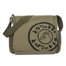 Load image into Gallery viewer, Vintage Cartoon Canvas Messenger Bag – Large Capacity Tote Handbag
