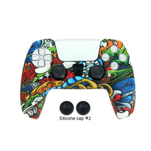 Load image into Gallery viewer, DATA FROG Camo Protective Skin Cover For SONY Playstation 5 Silicone Case Grip for PS5 Controller Accessories
