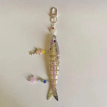 Load image into Gallery viewer, Handmade Fish Keychain,  Gift For Fishing Enthusiasts
