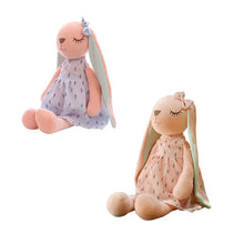 Load image into Gallery viewer, 35cm Cute Bunny Plush Toy – Soothing Sleeping Rabbit Doll for Kids
