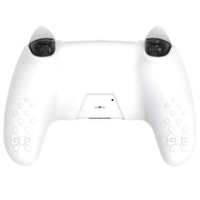 Load image into Gallery viewer, PlayVital Silicone Cover w/Joystick Caps and Sticker for ps5 Controller,  for ps5 Charging Dock - Sweetheart Kitty Black
