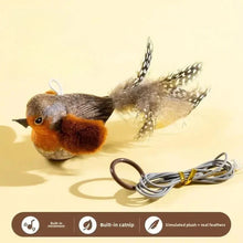 Load image into Gallery viewer, Interactive Bird Toy for Cats – Realistic Sounding Catnip Teaser Toy for Indoor Play &amp; Exercise

