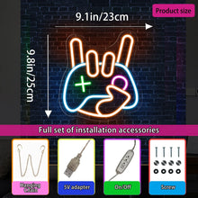 Load image into Gallery viewer, Game Room Neon Sign LED Signboard For Gamer Room Playstation luminous ads for business Teenager Room Wall Decor Light Gamer Gift
