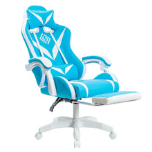 Load image into Gallery viewer, 135 Degrees Gaming Chair RGB Light Office Chair Bluetooth Speaker Gamer Computer Chair Ergonomic Swivel 2 Point Massage Recliner

