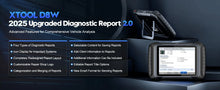 Load image into Gallery viewer, XTOOL D8W Bluetooth Diagnostic Tool Automotive Scanner ECU Coding Key Programming Topology Map 38 Reset Service CANFD DOIP
