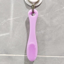 Load image into Gallery viewer, Soft Pet Finger Brush Cats Brush Toothbrush Tear Stains Brush Eye Care Pets Cleaning Grooming Tools Dog Cat Cleaning Supplies Soft Silicone Toothbrush with Long Handle for Dog Cat Pet Dental Care
