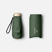 Load image into Gallery viewer, Mini Sun Umbrella – Pocket Folding Rain &amp; UV Protection Parasol
