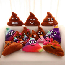 Load image into Gallery viewer, Cartoon Poop Plush Toy – Funny Quirky Cushion for Kids
