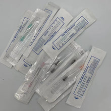 Load image into Gallery viewer, 50pcs/Box Blunt-tip Cannula for filler injection 18G 21G 22G 23G 25G 27G 30G uric acid facial filling nose slight blunt needle
