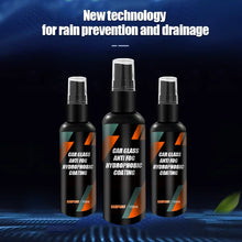 Load image into Gallery viewer, Water Repellent Spray Anti Rain Coating For Car Glass Hydrophobic Anti-rain Car Liquid Windshield Mirror Mask Auto Polish Kit
