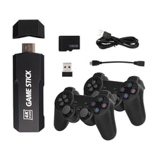 Load image into Gallery viewer, 4K HD Wireless Controllers 40000+ Games 2.4G Arcade Console Support TF Card Expansion TV Mini Game Console Max 256GB for PS1
