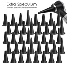 Load image into Gallery viewer, 2.4/3/4/5mm Medical Reusable Otoscopio Non Disposabe Speculum Otoscope Tip Accessory Parts Ear Nozzle Specula Cone for Otoscope
