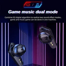 Load image into Gallery viewer, X15 TWS Gaming Earbuds Wireless Bluetooth Earphones With Mic Bass Audio Sound Positioning 9D Stereo Music HiFi Headset For Gamer
