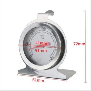 Kitchen Oven Thermometers Stainless Steel Food Meat Dial Mini Thermometer Gauge Baking Temperature  Household Supplies Tool