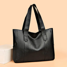 Load image into Gallery viewer, Vintage Large Capacity Tote Bag, Retro Vegan Shoulder Bag, Women's Casual Handbag For Commute
