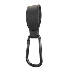 Load image into Gallery viewer, Baby Stroller Hook PU Leather Adjustable Pram Bag Hanger Travel Accessory
