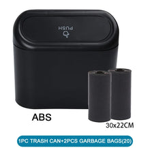 Load image into Gallery viewer, Car Trash Can (with Lid) Contains 60 (300) Garbage Bags, Small Car Trash Can, Leak-proof Mini Car Accessories
