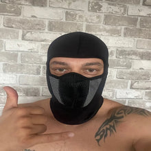 Load image into Gallery viewer, Full Face Mask Cycling Windproof Headgear Motorcycle Balaclava Breathable Outdoor Sports Men CS Mask Head Cover Hat
