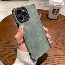 Load image into Gallery viewer, Business Iphone PU Leather Phone Case For iPhone 13 12 11 14 Pro Max Mini XR XS X Luxury Silicone Shockproof Soft Cover Ultra Thin Slim Leather Case Anti-Scratch Hard Back Cover for iPhone
