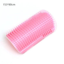 Load image into Gallery viewer, Cat Massage Brush &amp; Hair Remover – Self-Grooming Wall Corner Comb for Cats | Detachable, Easy-Clean Pet Massage Tool

