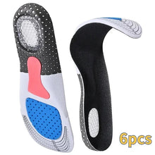 Load image into Gallery viewer, 6Pcs Orthopedic Insoles - Arch Support &amp; Shock Absorbing for Plantar Fasciitis
