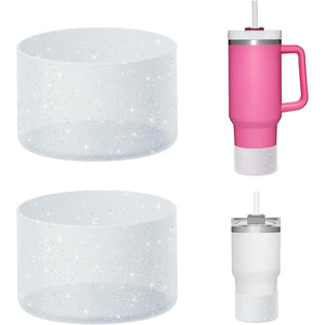Bling Silicone Cover For Stanley Quencher Adventure 40oz Tumbler For Stanley Ice Flow 20oz 30oz Protective Bottle Boot Sleeve