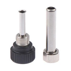 1/2PCS Most for 852D 936 937D 898D 907/ESD Iron Head Cannula Iron Bushing Tip Soldering Station Iron Handle Accessories