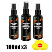 Load image into Gallery viewer, Water Repellent Spray Anti Rain Coating For Car Glass Hydrophobic Anti-rain Car Liquid Windshield Mirror Mask Auto Polish Kit

