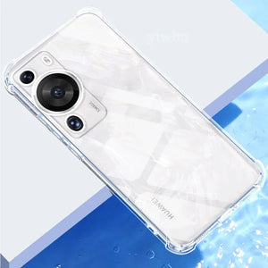 For Huawei P60 Pro Case Slim Soft TPU Transaprent Clear Phone Case on For Huawei P60 Art P60Pro P50 P40 Pro Mate 50 Pro Cover