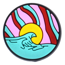 Load image into Gallery viewer, Wholesale 1pcs PVC Shoe Accessories for Crocs Charms Beach Vacation Badge Women Sandals Buckle Kids Pins Men Decoration Jeans
