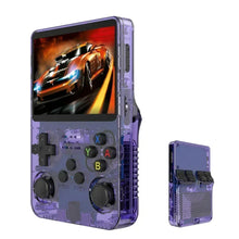 Load image into Gallery viewer, Open Source R36S Retro Handheld Video Game Console Linux System 3.5 Inch IPS Screen Portable Pocket Video Player R36S 64GB Games
