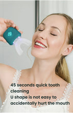 Load image into Gallery viewer, Electric U-Shaped Toothbrush for Adults - Soft-Bristles Teeth Whitening Kit, Oral Care with Auto-Timing &amp; 360° Gum Protection
