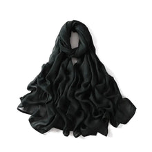 Load image into Gallery viewer, Women’s Large Cotton Rayon Hijab Scarf – 180x95cm Plain Wrap &amp; Shawl
