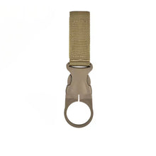 Load image into Gallery viewer, Webbing Buckle Hook Water Bottle Holder Clip Outdoor Nylon EDC Climb Carabiner Belt Backpack Hanger Camp Carabiner Belt Clip

