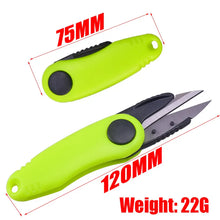 Load image into Gallery viewer, Fishing Quick Knot Tool Kit Shrimp-Shaped Stainless Steel Fish Use Scissors Accessories Fishing Line Cutter Clipper Nipper
