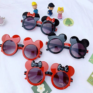 Children's Minnie Sunglasses Kids Mickey Flip Shape Glasses Boys And Girls Sunglasses Sunglasses Cute Glasses Frames