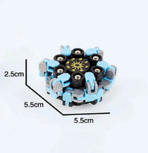 Load image into Gallery viewer, Deformable Fidget Spinner Chain Toy – Intelligent Stress Relief Finger Gyro for Kids &amp; Adults
