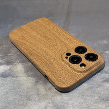 Load image into Gallery viewer, Ultra thin Vintage Wood Texture Phone Case For iPhone 14Plus 13Pro 14 13 12 Pro Max Lens protection anti-skid Soft Cover Wooden Smartphone case For iPhone
