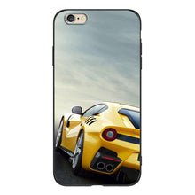 Load image into Gallery viewer, Cute Cover Soft Silicone Print Cars Print Phone Case For Iphone 5s 5 S Se 2016 4.0" Case Phone Cover On  Iphone 6s 6 S Plus Funda Bumper Black Case Sport Race Car

