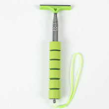 Load image into Gallery viewer, Car Rearview Mirror Wiper Cleaning Tool Auto Glass Mist Cleaner Scraper Car Accessories Handle Telescopic Window Cleaning Brush
