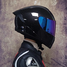 Load image into Gallery viewer, Full Face Racing Helmets Winter Warm Double Visor Motorcycle Helmet Motorbike Sports helmet LVS-701
