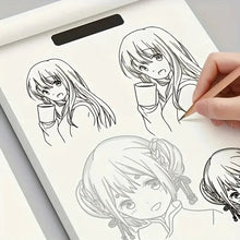Load image into Gallery viewer, Anime Character Line Art Drawing Book - 48 Pages for Tracing &amp; Painting Practice
